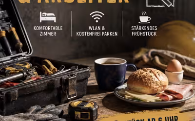 Unterkunft für Monteure & Arbeiter