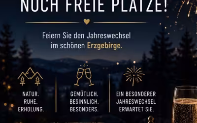 Silvester im Erzgebirge